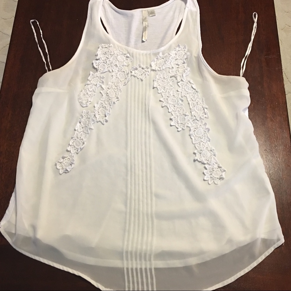 LC racerback blouse